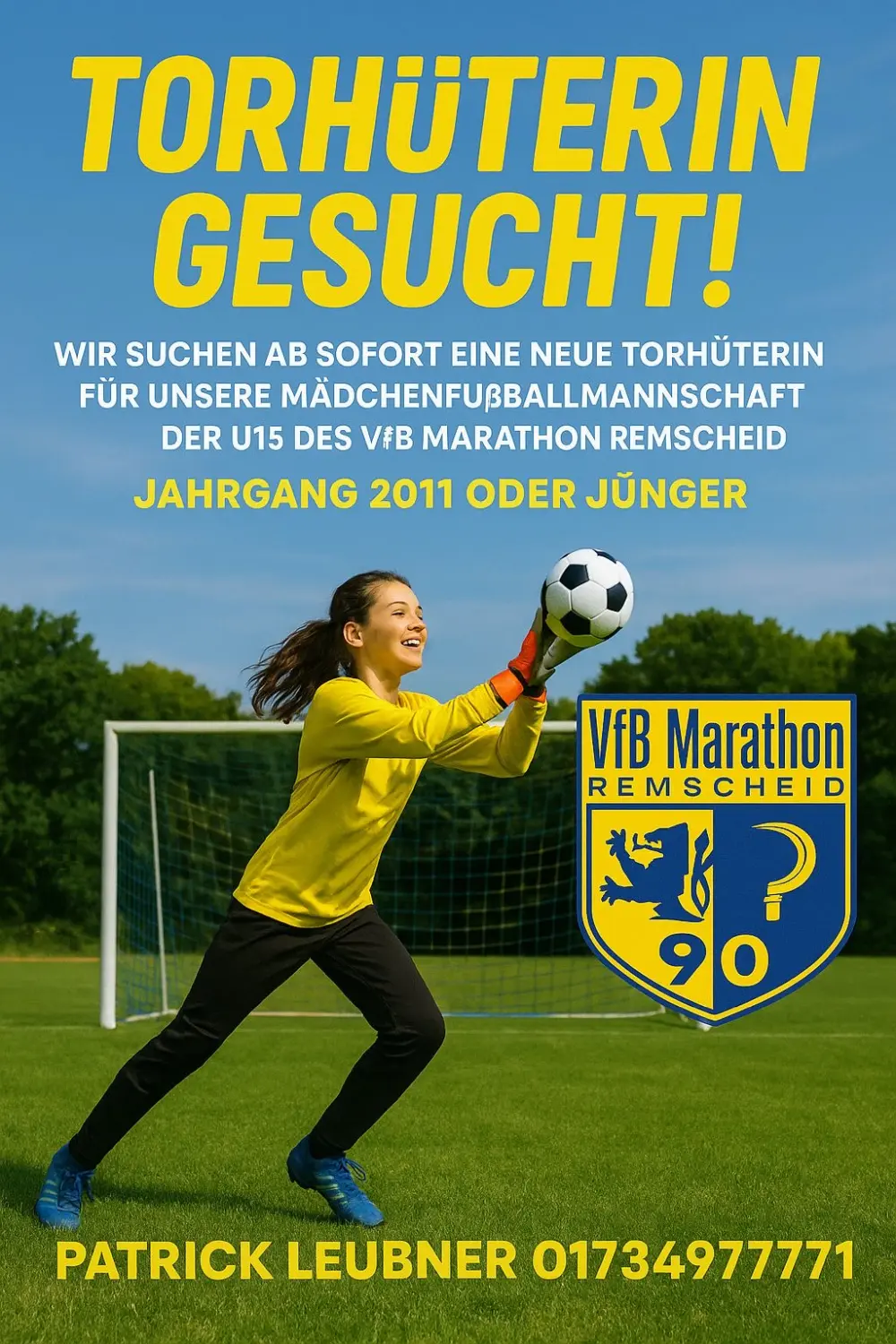 VfB Marathon Remscheid 1990 e.V. - Flyer Frauen